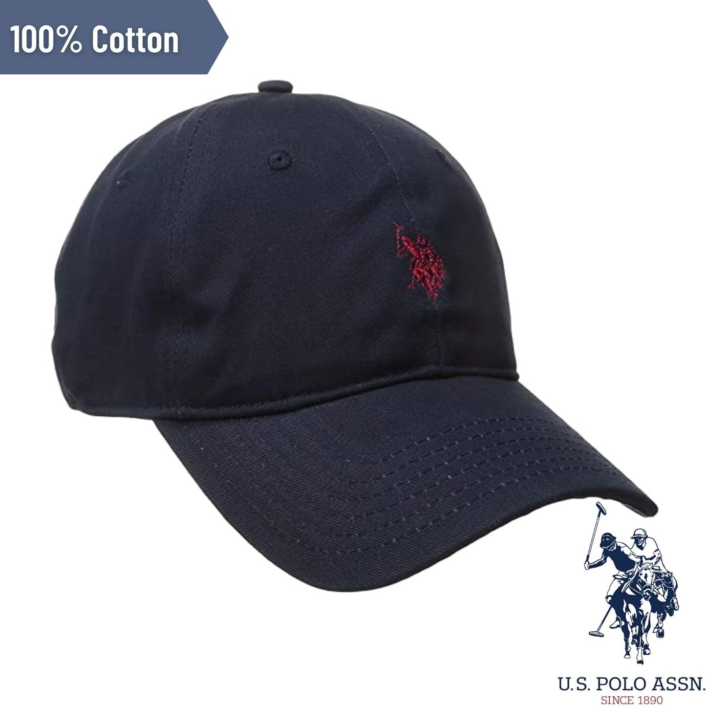 U.S. Polo Assn. Washed Twill Baseball Cap