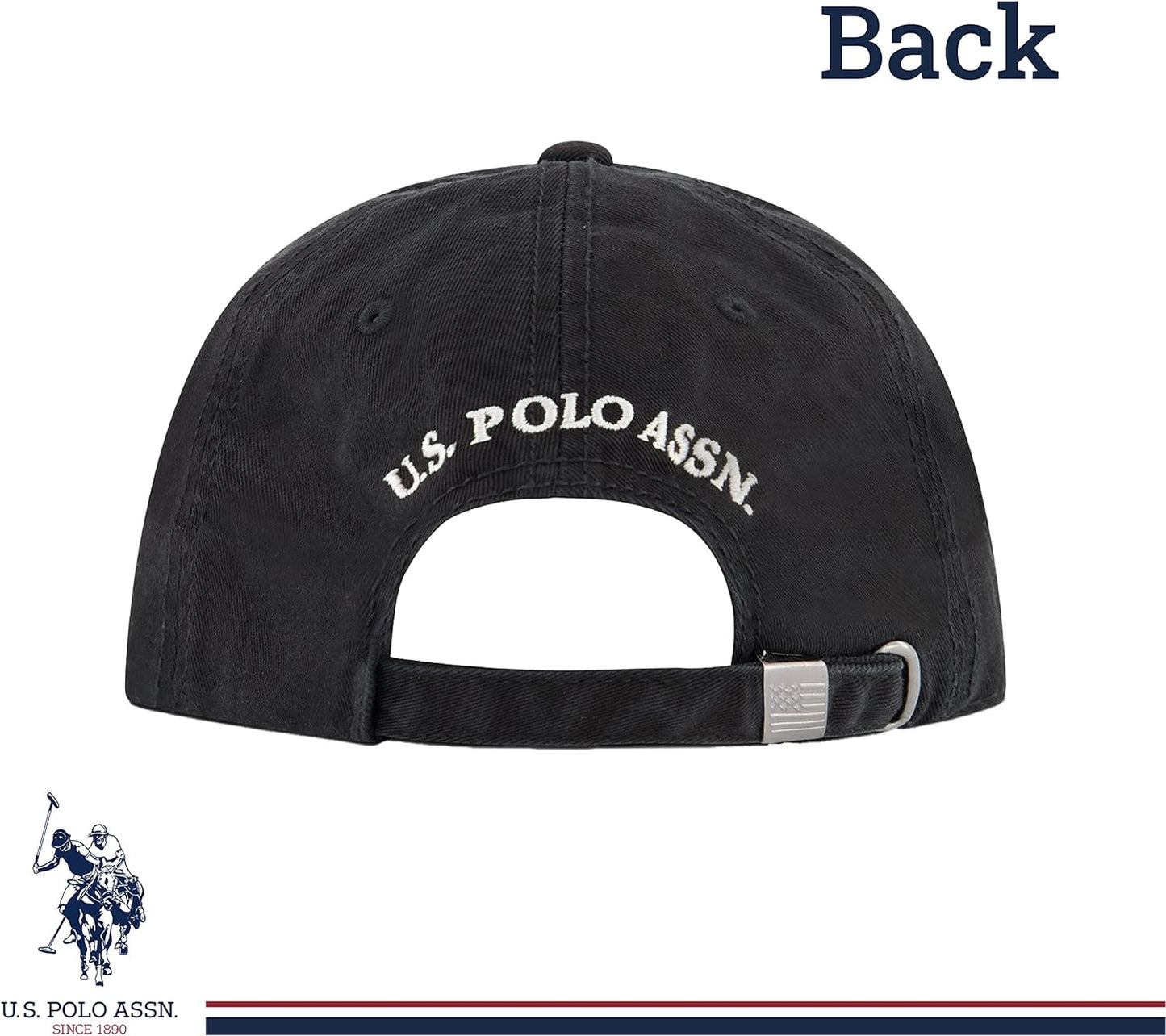 U.S. Polo Assn. Washed Twill Baseball Cap