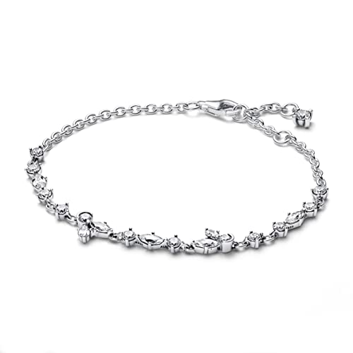 Pandora Silver Herbal Glossy Bracelet