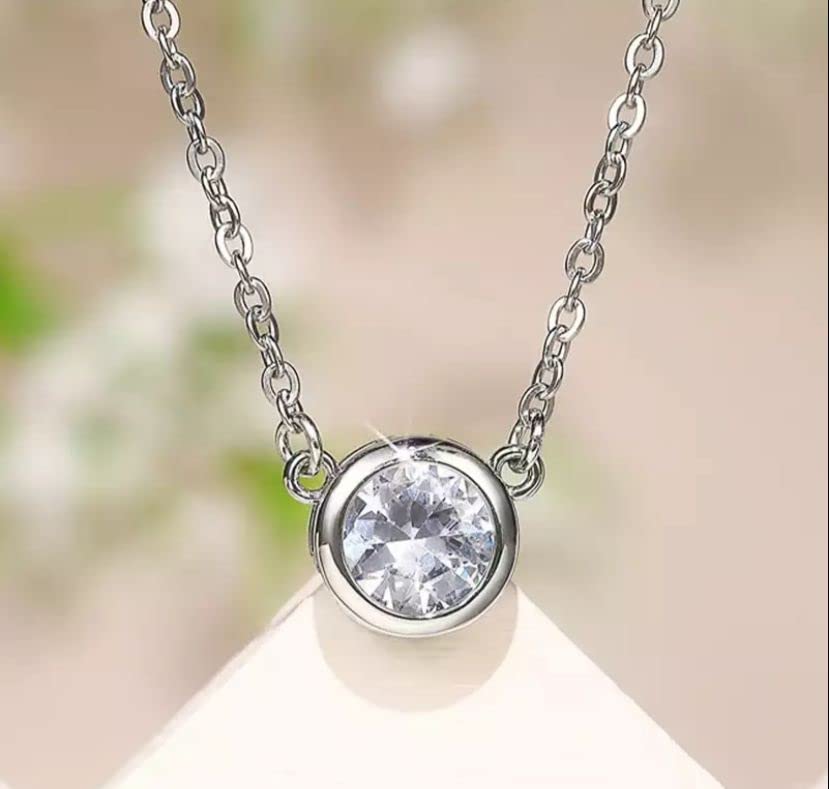 Swarovski 18K White Gold Plated Chain